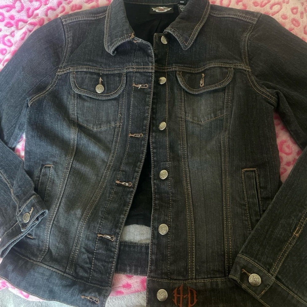 Harley-Davidson Black Denim Jacket